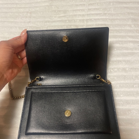 YSL SUNSET CHAIN WALLET IN SMOOTH LEATHER - Picture 4 of 5